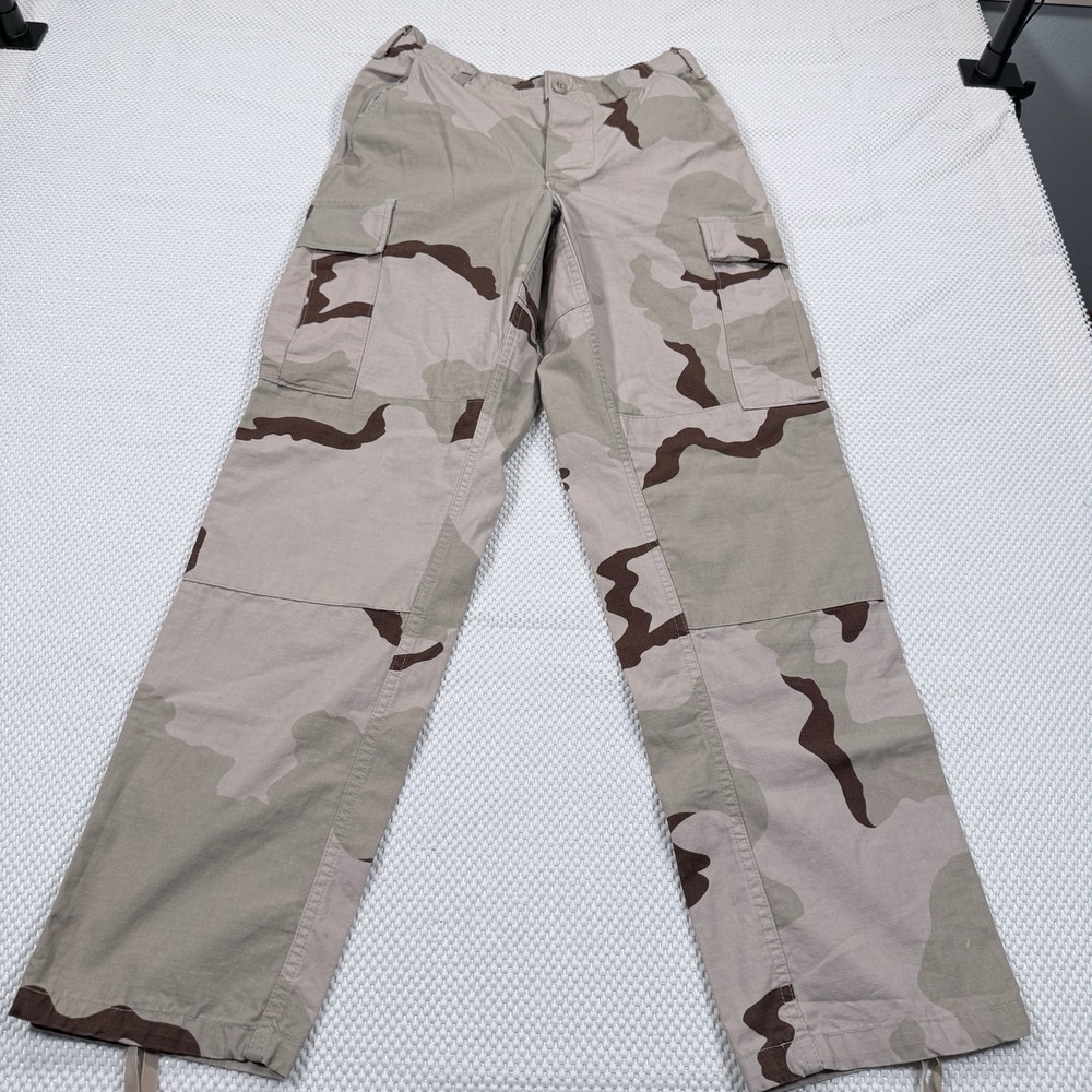 TRU-SPEC 3 Color Desert Camo BDU Cargo Pants Small Regular 27-31 Military